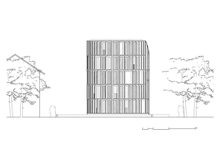 Façade nord