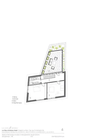 Plan d'ètage supérior