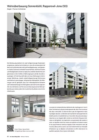 Das Projekt im Arc Award Mag 2022