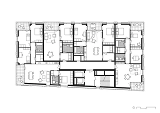 Hochhaus Süd, 21. Obergeschoss