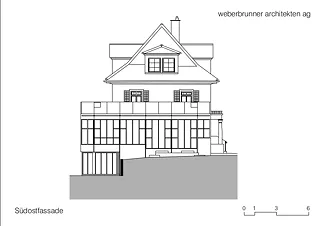 Façade sud-est