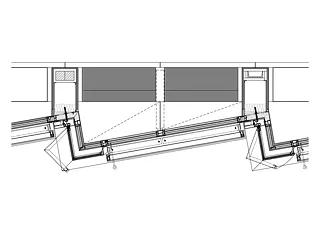 Plan de détail façade