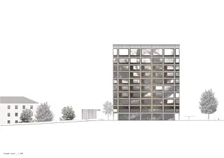 Westfassade _ 1:200