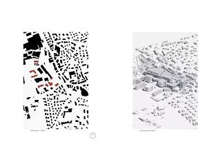 Plan de masse et modèle en plâtre