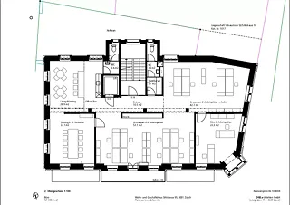 Grundriss Büro 2. OG