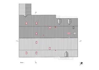 Plan de la toiture