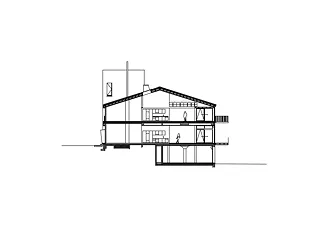 Coupe transversale, atelier