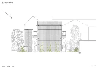 Façade nord