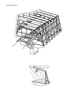 Axonométrie de la structure porteuse en bois