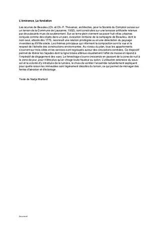 Descriptif du projet