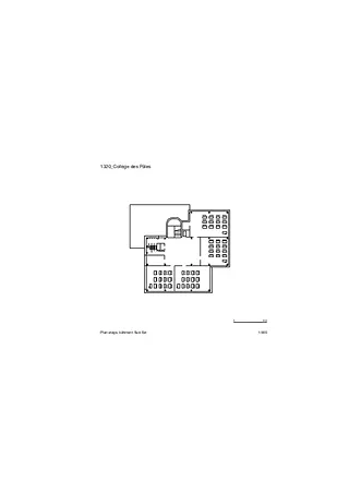 Plan étage sud-ouest