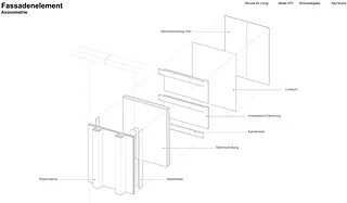 Westeinallee – Fassadenaufbau – Kaj Hovind