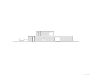 Ostfassade 1:100