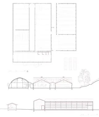 Plans de la serre
