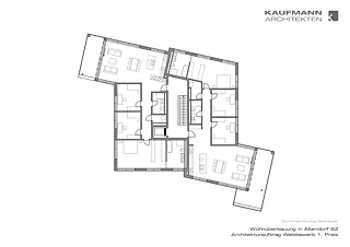 Grundriss Haustyp Seehäuser.