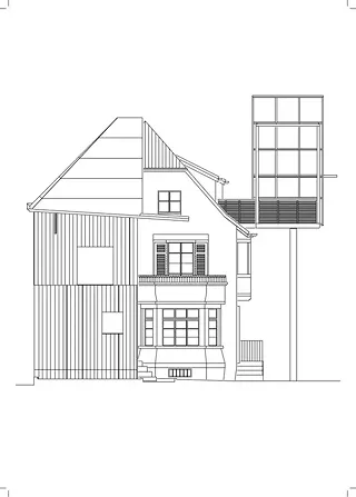 Façade nord 1:50