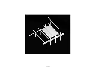 Warenhaus_Axonometrie_Tragstruktur