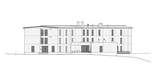 Façade sud