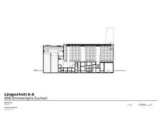 Coupe longitudinale AA