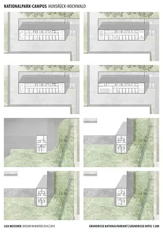 Grundriss Obergeschosse