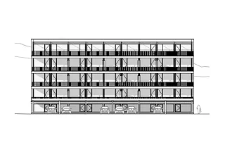 Façade est