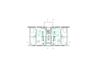 Plan type  – Buanderie n°1