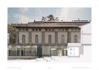 Schnittansicht Kulturinsel, 1:20