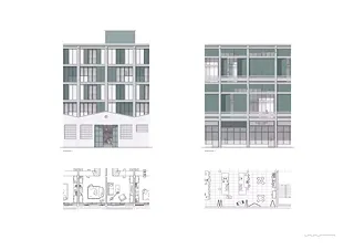 Elevation façade maison