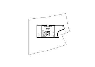 Plan rez-de-chaussée 1:200