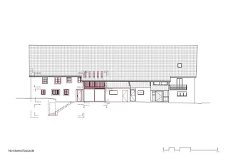 Nordwestfassade