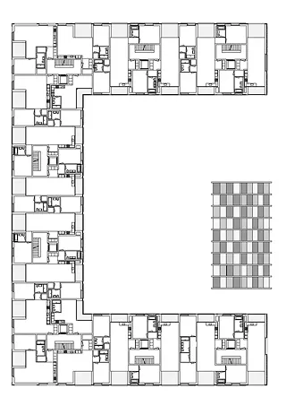 Grundriss Regelgeschoss