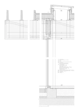 Detail Balkenkonstuktion