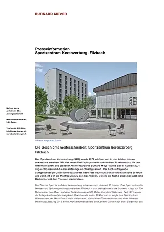 Dossier de presse