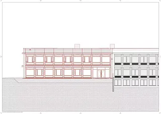 Façade sud-ouest