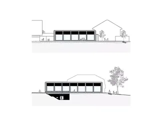 Façade nord et est 1:200