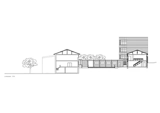 extension de l'école kirsgarten büsserach_façade sud_rsa