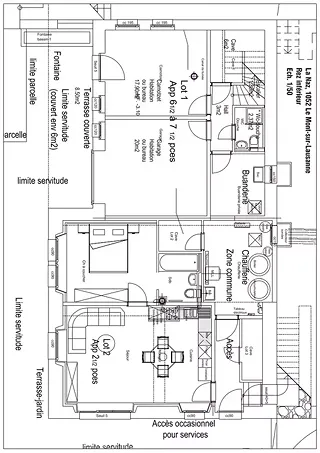 Plan rez inférieur