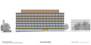 Südwestfassade