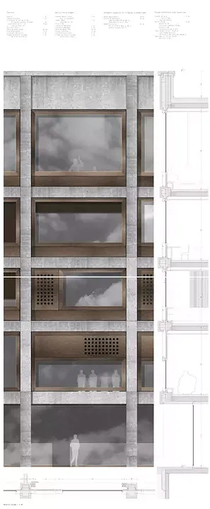 Détails façade _ 1:20