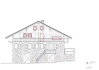 Nordwest-Fassade