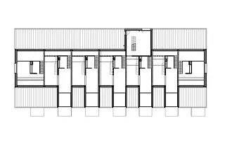 Plan étage mansardé