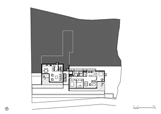 plan 2e étage 1:250
