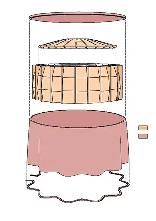 Pläne 3, Clay Rotunda, Ant design studio AG
