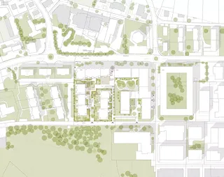 Situationsplan mit Umgebung