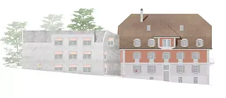 Façade sud