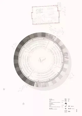 Plan de la tente
