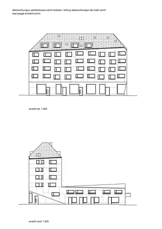 façades est + nord