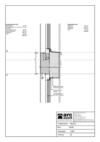 Detailplan Atrium