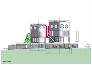 Façade sud