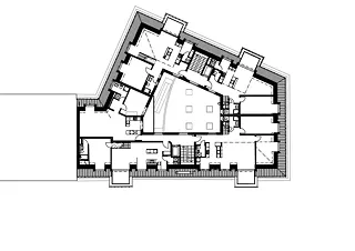 Grundriss 6. Obergeschoss